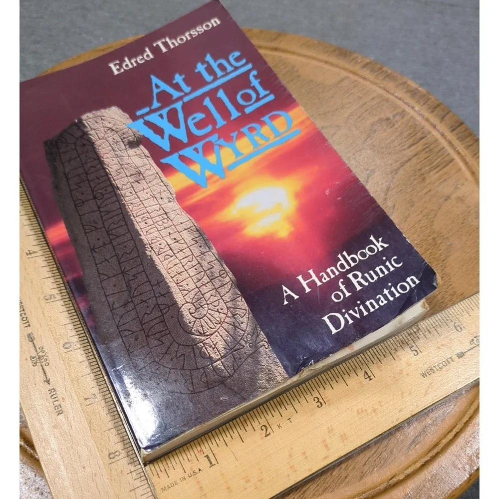 At The‎ Well of Wyrd A Handbook of Runic Divination Edred Thorsson VTG Paperback